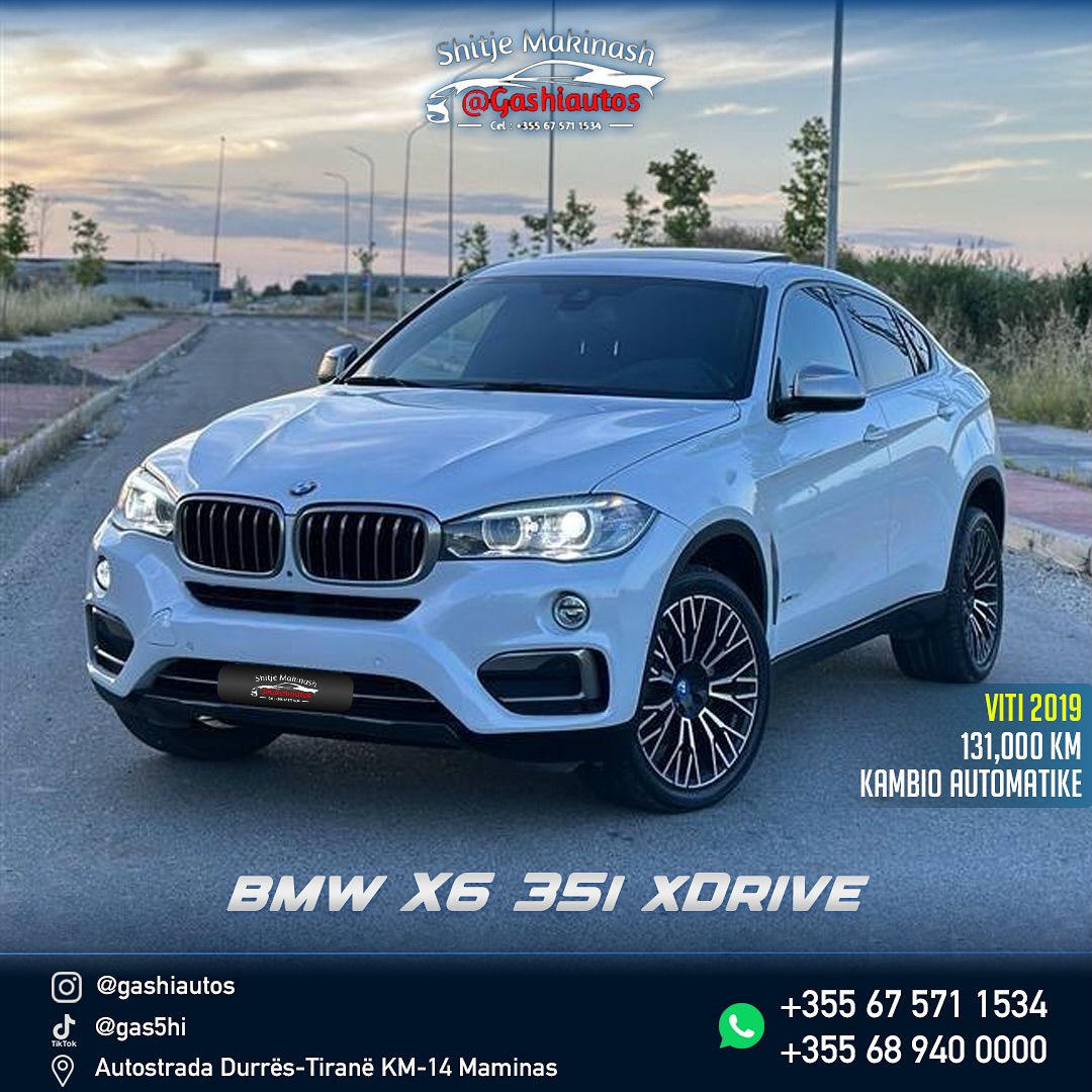 2019 BMW X6 xDrive30d 8AT AWD (258 HP)