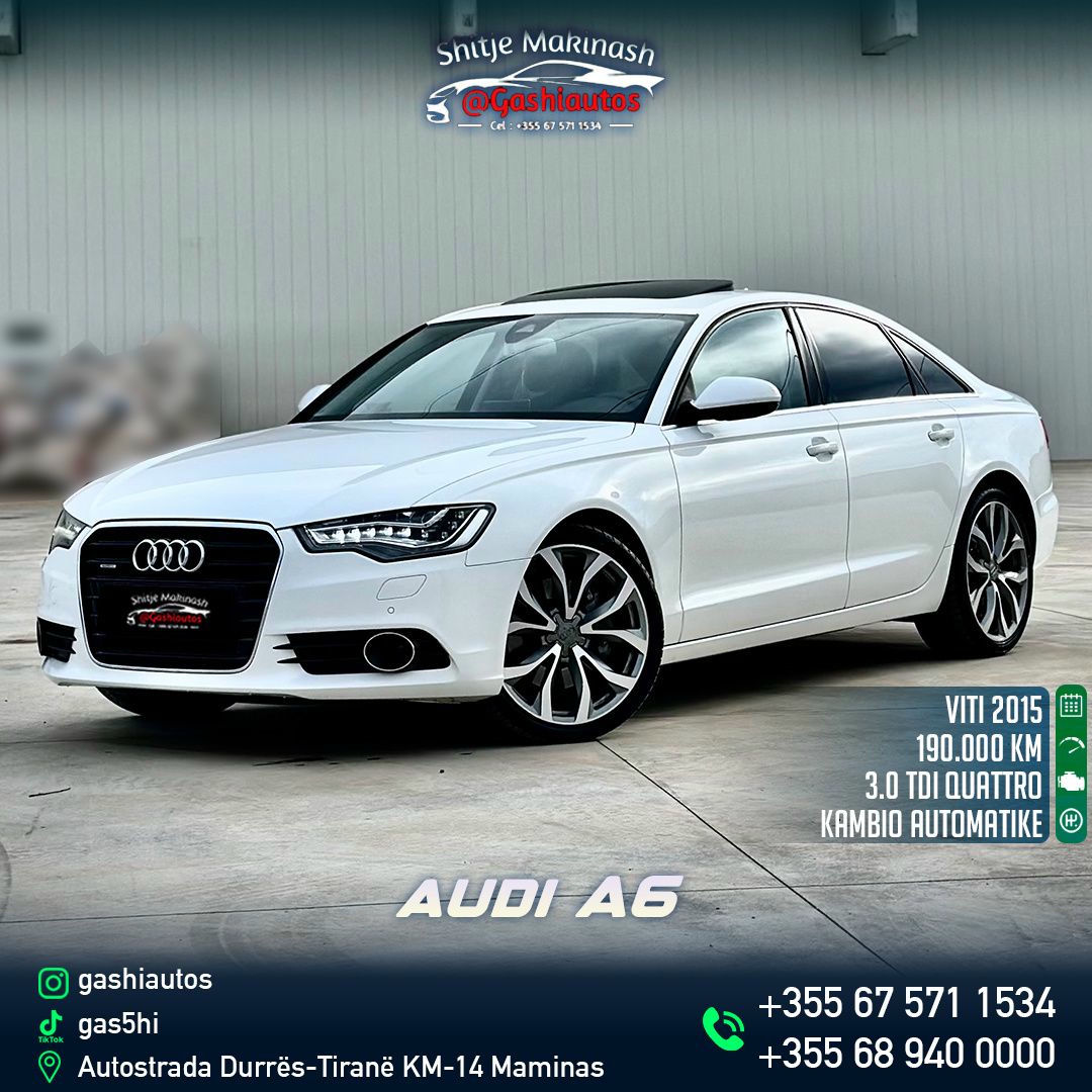 2015 Audi A6 3.0 TFSI quattro Prestige