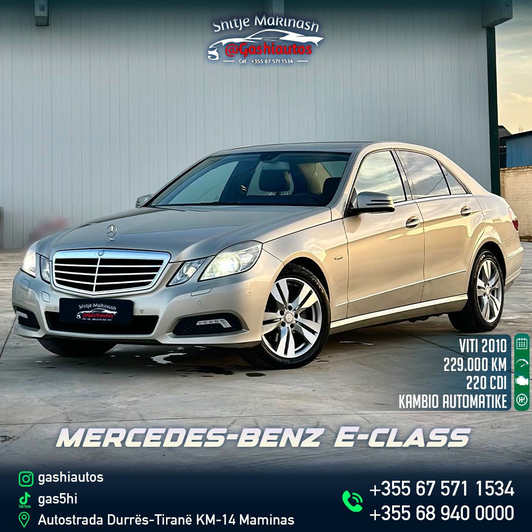 2010 Mercedes-Benz E-Class